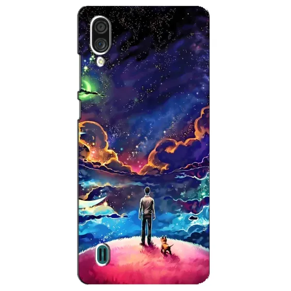 Чехол с принтом «Галактический вид» для ZTE Blade A51 Lite