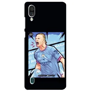 Чехлы с футболистом Ерлинг Холанд для ZTE Blade A51 Lite (AlphaPrint) (гол Эрлинг Холланд)