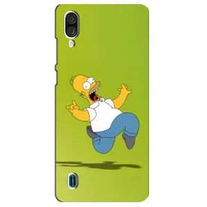Чехол с Симпсонами для ZTE Blade A51 Lite (VPrint) (Гомер Симпсон)