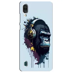 Чохол з Мавпами ZTE Blade A51 Lite - (AlphaPrint) (Горила в навушниках)