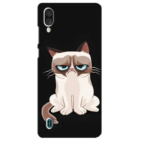 Чехол с принтом «Грустный кот» для ZTE Blade A51 Lite