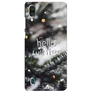 Новорічні, Святкові Чохли для ZTE Blade A51 Lite - 2024 год (Hello winter)