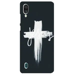 Чехол для ZTE Blade A51 Lite (AlphaPrint) - (Христианские) (Иисус)