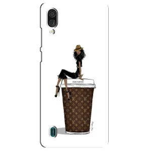 Чехлы Луи Витон для ZTE Blade A51 Lite (AlphaPrint - LOUIS VUITTON) (кофе LOUIS VUITTON)