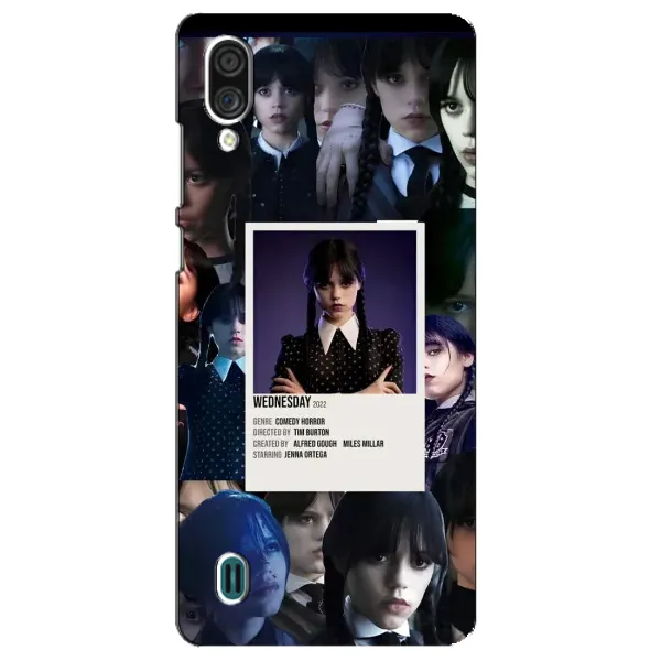 Чехол с принтом «коллаж Уэнздей» для ZTE Blade A51 Lite