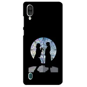 Чехлы Венсдей на ZTE Blade A51 Lite Уэнсдей (AlphaPrint) (комната Уэнздей)
