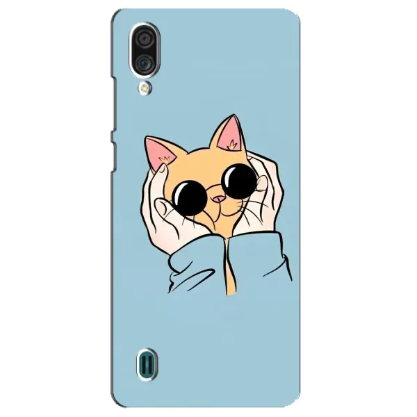 Чохол з принтом «Котик в окулярах» для ZTE Blade A51 Lite Чохол з принтом «Котик в окулярах» для ZTE Blade A51 Lite