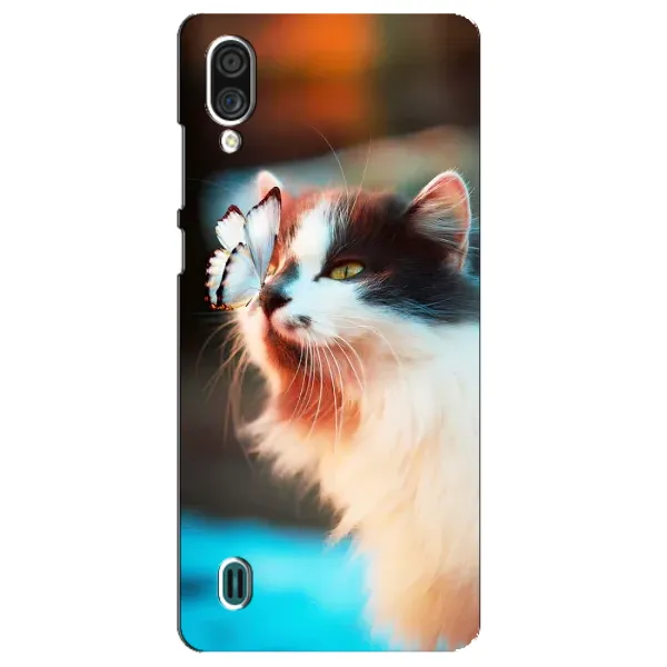 Чохол з принтом «Котик з метеликом» для ZTE Blade A51 Lite Чохол з принтом «Котик з метеликом» для ZTE Blade A51 Lite