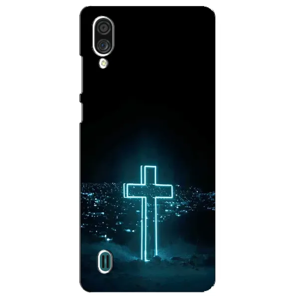Чехол с принтом «Крест и город» для ZTE Blade A51 Lite
