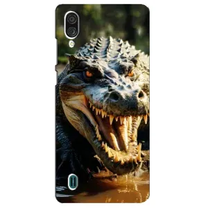 Чехол с картинкой «Хищники» для ZTE Blade A51 Lite (Опасный крокодил)