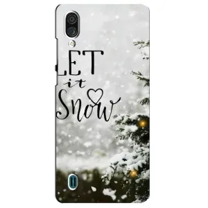 Новорічні, Святкові Чохли для ZTE Blade A51 Lite - 2024 год (Let it snow)