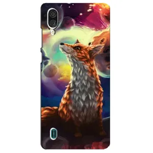 Чохли з картинкою Лисичка для ZTE Blade A51 Lite (VPrint) (Лисичка в космосі)