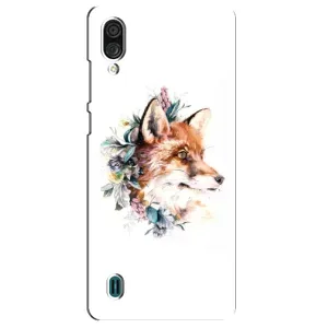Чохли з картинкою Лисичка для ZTE Blade A51 Lite (VPrint) (Лиса в квітах)