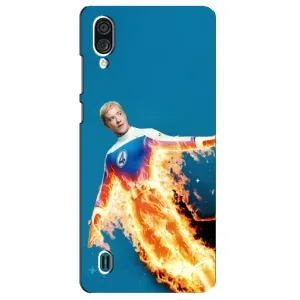 Чехол с принтом «Человек-факел в огне» для ZTE Blade A51 Lite