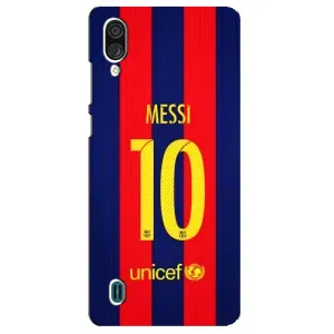Чохол з принтом «Messi Barca 10» для ZTE Blade A51 Lite