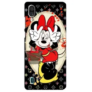 Чохол Disney Mouse ZTE Blade A51 Lite (PREMIUMPrint) (Мінні peace)