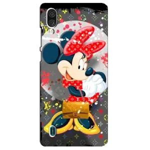 Чохол Disney Mouse ZTE Blade A51 Lite (PREMIUMPrint) (Minni з бантіком)