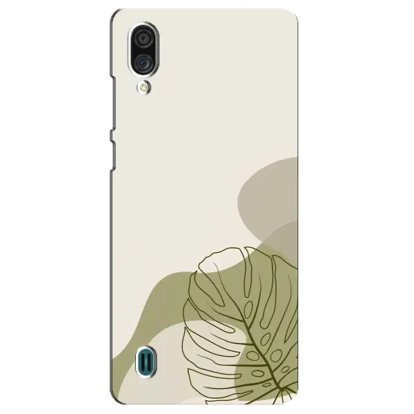Чехол с принтом «Зеленая монстера дизайн» для ZTE Blade A51 Lite