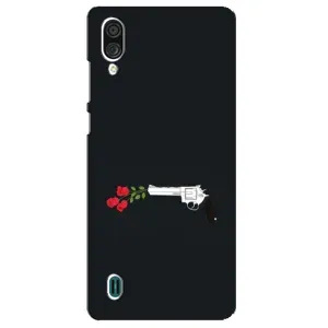 Чехлы (ART) Цветы на ZTE Blade A51 Lite (VPrint) (Неожиданные цветы)