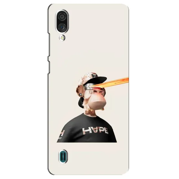 Чехол с принтом «обезьяна NFT в очках» для ZTE Blade A51 Lite