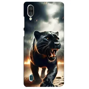Чехол с картинкой «Хищники» для ZTE Blade A51 Lite (Черная пантера)