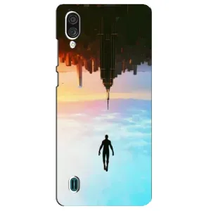 Чохол з людиною павуком для ZTE Blade A51 Lite - (AlphaPrint) (Людина павук)