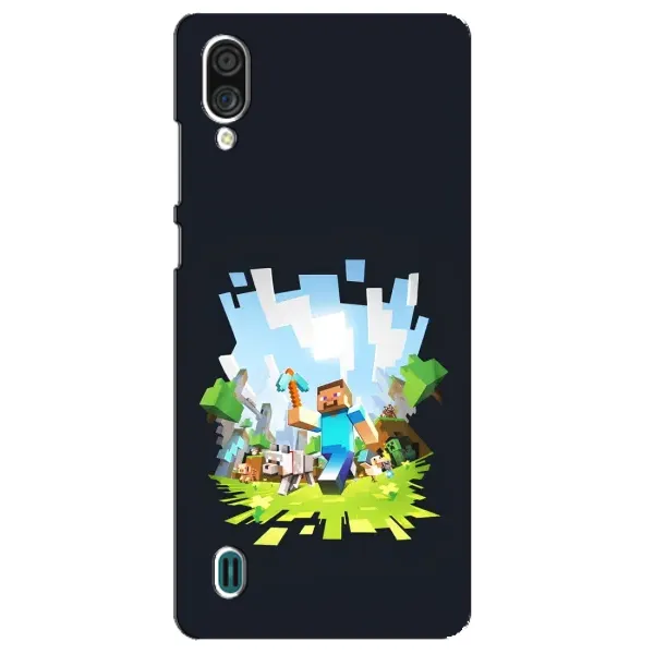 Чехол с принтом «персонажи Minecraft» для ZTE Blade A51 Lite