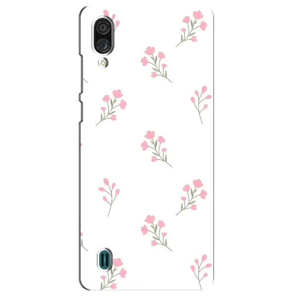 Чехол с принтом «Розовые цветы» для ZTE Blade A51 Lite