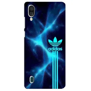 Чохли Адидас для ZTE Blade A51 Lite (AlphaPrint) (Синій Адідас)