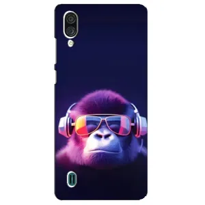 Чохол з Мавпами ZTE Blade A51 Lite - (AlphaPrint) (Стильна мавпа)