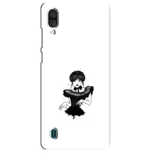 Чехлы Венсдей на ZTE Blade A51 Lite Уэнсдей (AlphaPrint) (танец Уэнздей)