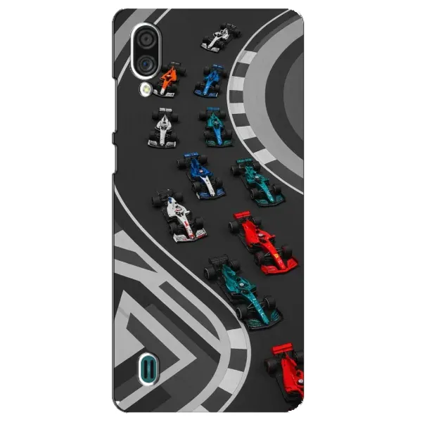 Чехол с принтом «Трасса Ф1» для ZTE Blade A51 Lite