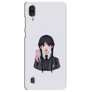Чехлы Венсдей на ZTE Blade A51 Lite Уэнсдей (AlphaPrint) (Уэнздей и Вещь)