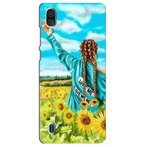 Чехол для Патриота Украины ZTE Blade A51 Lite - (AlphaPrint) (Украиночка)
