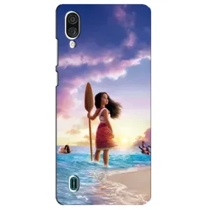 Чехол с принтом «Моана с веслом» для ZTE Blade A51 Lite