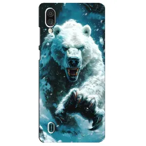 Чехол с картинкой «Хищники» для ZTE Blade A51 Lite (Полярный медведь)