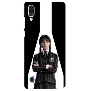 Чехлы Венсдей на ZTE Blade A51 Lite Уэнсдей (AlphaPrint) (W-Wednesday)