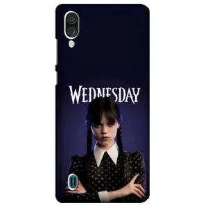 Чехлы Венсдей на ZTE Blade A51 Lite Уэнсдей (AlphaPrint) (Wednesday)