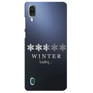 Зимні Чохли для ЗТЕ Блейд А51 Лайт - прозорий фон (Winter loading)