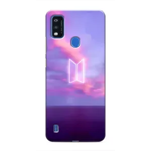 Чохли BTS для ZTE Blade A51 (AlphaPrint) (BTS логотип)