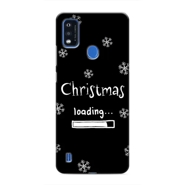 Чехол с принтом «Christmas loading» для ZTE Blade A51 Чехол с принтом «Christmas loading» для ZTE Blade A51