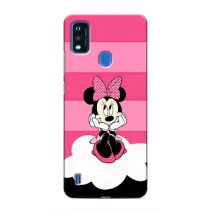 Міккі Маус чохол для ZTE Blade A51 (AlphaPrint - Мультяшні) (Дівчинка Maus)