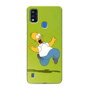 Чjхол з Сімпсонами для ZTE Blade A51 (VPrint) (Гомер Сімпсон)