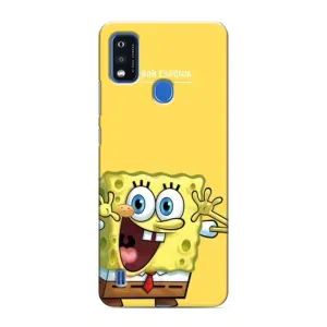 Чохол з принтом «Губка Боб» для ZTE Blade A51