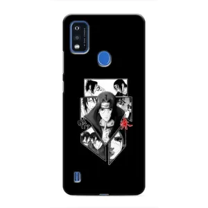 Чохли на тему: Ітачи Учіха для ZTE Blade A51 (AlphaPrint) (колаж Ітачі)