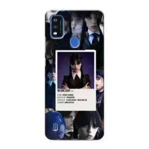 Чохли Венсдей на ZTE Blade A51 Уенсдей (AlphaPrint) (колаж Венздей)