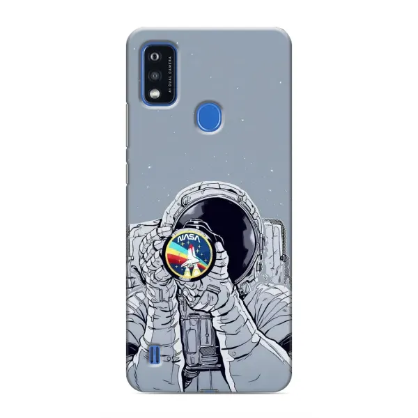 Чехол с принтом «Космонавт фото» для ZTE Blade A51 Чехол с принтом «Космонавт фото» для ZTE Blade A51