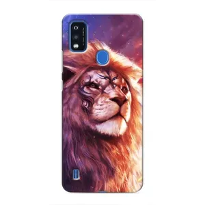 Чохол з картинкою ЛЕВ для ZTE Blade A51 (VPrint) (Красочний Лев)