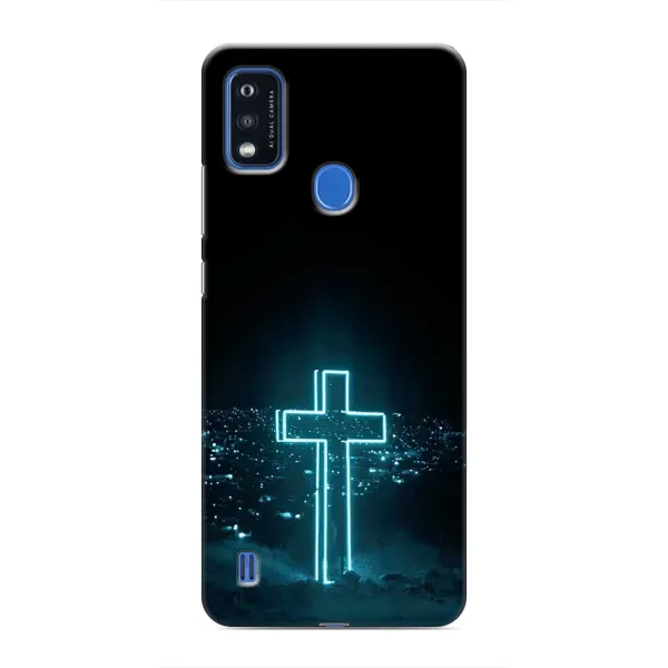 Чохол з принтом «Хрест і місто» для ZTE Blade A51 Чохол з принтом «Хрест і місто» для ZTE Blade A51