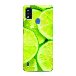 Чохли з фруктами для ZTE Blade A51 (VPrint) (Лайм)